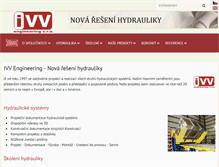 Tablet Screenshot of ivv.cz