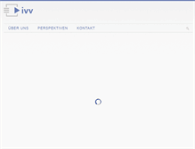 Tablet Screenshot of ivv.de